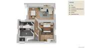 Grundriss Anbau Einliegerwohnung - 