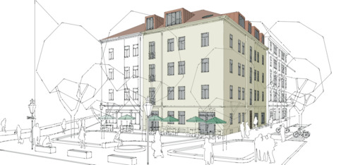 Ansicht - 5 Zimmer Etagenwohnung in München