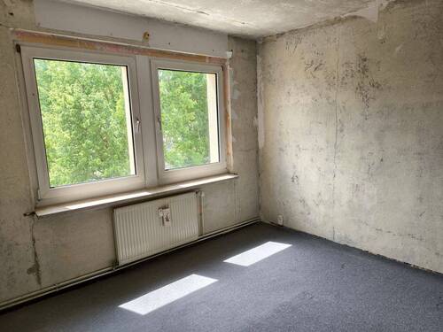 Schlafzimmer - Etagenwohnung mit 45,50 m&sup2; in Regis-Breitingen zur Miete