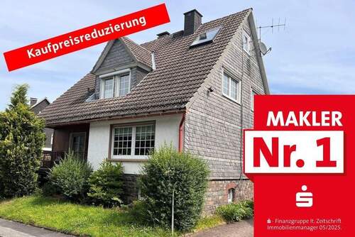 Kaufpreisreduzierung - Straßenansicht - Gemütliches Wohnhaus mit familiärem Charakter