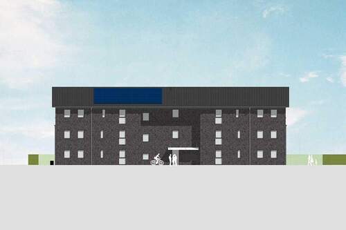 Ansicht-Ost - 3 Zimmer Etagenwohnung in Norderstedt
