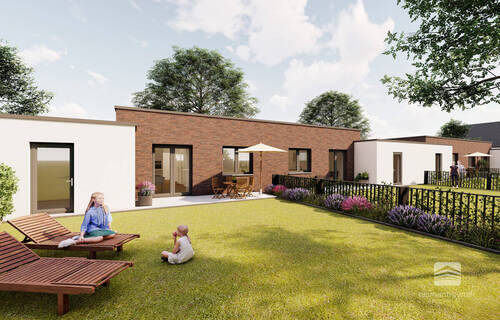 Gartenansicht - 3 Zimmer Bungalow in Selfkant / Tüddern