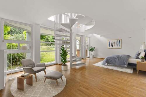 Visualisierung Schlafzimmer - 3 Zimmer Etagenwohnung zum Kaufen in Bonn