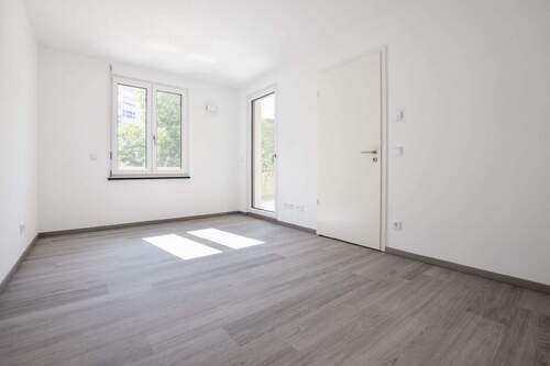 Schlafzimmer - Etagenwohnung mit 55,30 m&sup2; in Neuried zur Miete