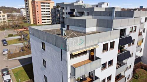 Fassade (2) - Etagenwohnung mit 74,10 m&sup2; in Ostfildern / Nellingen zum Kaufen