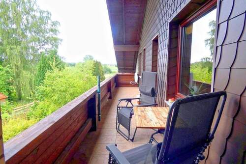 Balkon in Südausrichtung - 3-Zimmer Eigentumswohnung in Feldrandlage in Calberlah