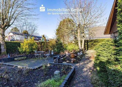Garten - 4 Zimmer Bungalow in Münster