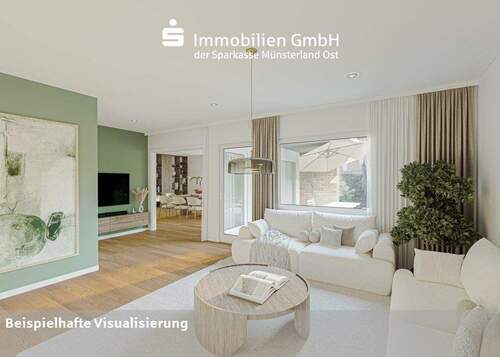 Offener Essbereich - Bungalow mit 126,00 m&sup2; in Münster zum Kaufen