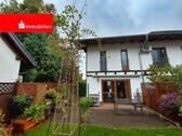 Südansicht mit Terrasse - 3 Zimmer Reihenendhaus zum Kaufen in Witterda