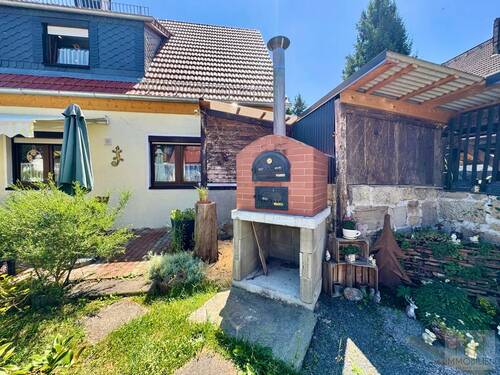 Pizzaofen im Garten - 