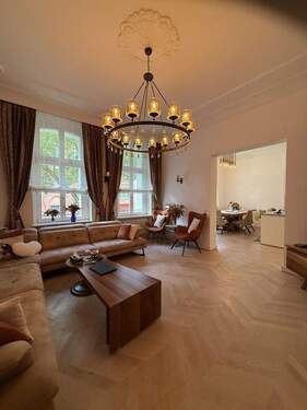 Wohnbereich - 3 Zimmer Etagenwohnung zur Miete in Berlin