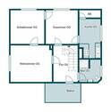Grundriss 1. Obergeschoss - 