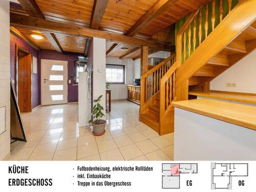 Küche mit Esszimmer - 