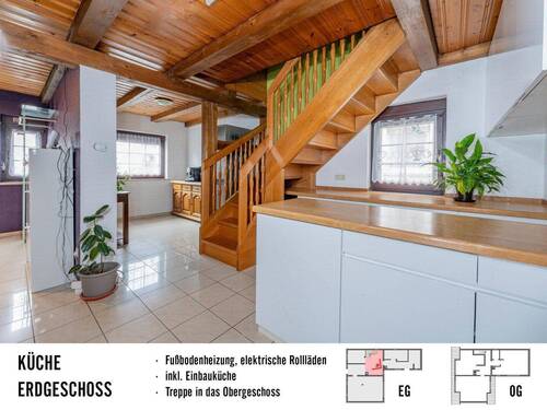 Küche mit Esszimmer - 