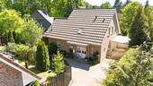 Luftbildaufnahme - Jesteburg-Lüllau, TOP 4-Zi.-EFHKW85Bj. 2011123m² Wfl. 566 m²Carport