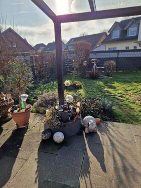 Garten - 6 Zimmer Doppelhaushälfte zum Kaufen in Nörvenich