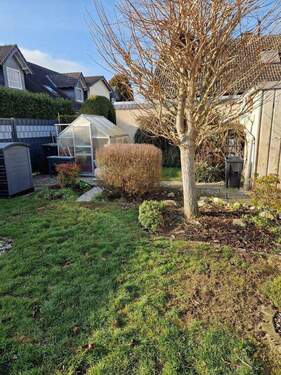 Garten - Doppelhaushälfte mit 133,00 m&sup2; in Nörvenich zum Kaufen