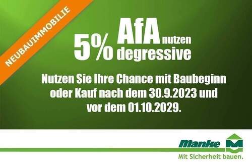 5 % degressive AFA für Kapitalanleger - 
