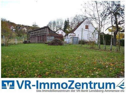 Titelbild - Baugrundstück mit Altbestand in idyllischer Lage mit Weitblick zum Lech