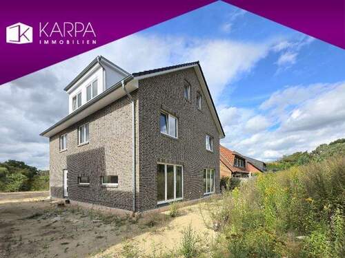 Wohnen am Wald in Kayhude - 1 von 4: bezugsfertige Neubau - Doppelhaushälfte in Kayhude: Wohnen am Wald mit Alsterlauf