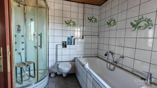 Badansicht mit Dusche OG - 