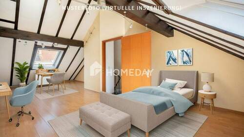 2. OG Kinderzimmer 1-Musterfoto (virtuelle Inszenierung)1 - 