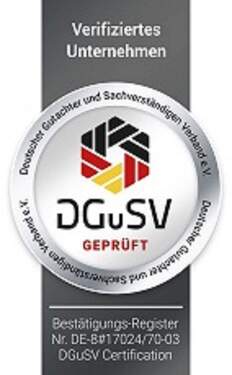 Siegel_DGuSV_Firmen - Etagenwohnung mit 92,00 m&sup2; in Bad Salzuflen zur Miete