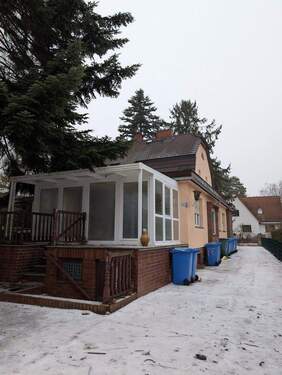 Haus Rückansicht - 4 Zimmer Doppelhaushälfte zum Kaufen in Zeuthen