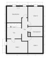 Grundriss Skizze UG - 