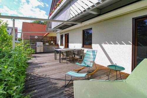 Terrasse - 6 Zimmer Einfamilienhaus zum Kaufen in Berlin