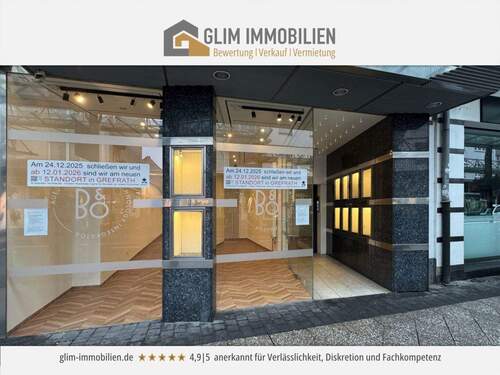 Schaufenster - *PROVISIONSFREI* Repräsentatives Ladenlokal in 1A Citylage. Königstraße, Krefeld