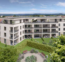 Zentral gelegene Neubauwohnung mit Garten - 4 Zimmer, hochwertig ausgestattet - Gundelfingen