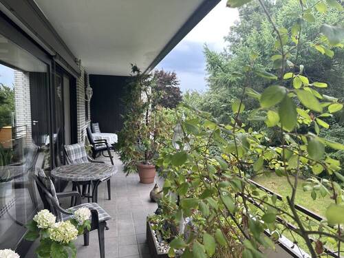 Loggia mit Abstellraum - 