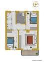 Obergeschoss Grundriss - 