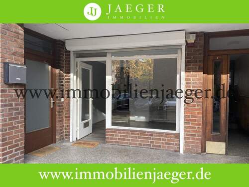 Ladenansicht - Hamm-Nord - Ladenbüro mit 2 Räumen - direkter Eingang mit Schaufenster - Büro oder Praxis
