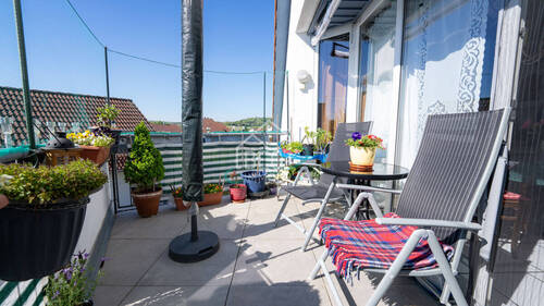 Balkon Wohnung 4 DG - 