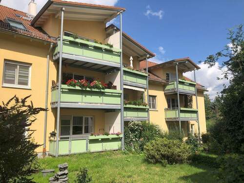 Balkonansicht.jpg - 2 Zimmer Etagenwohnung zum Kaufen in Moritzburg
