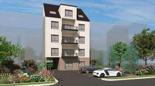 Haus visualisiert - Etagenwohnung mit 96,00 m&sup2; in Ludwigshafen zur Miete