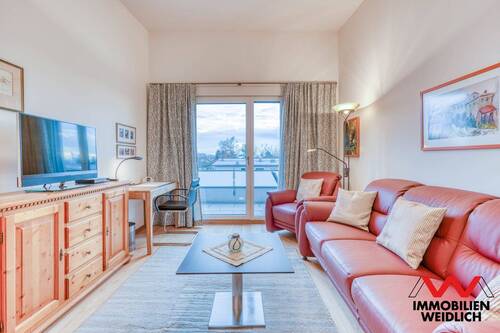Wohnbereich - 2 Zimmer Etagenwohnung zur Miete in Grafing