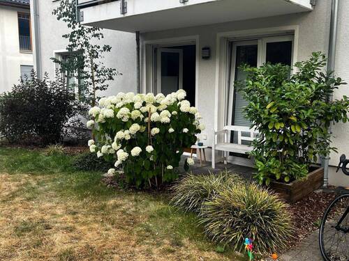 Terrasse kl.jpg - 4 Zimmer Etagenwohnung in Teltow