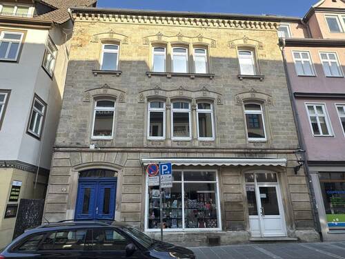 Objektansicht - Stilvolles Altstadt-Juwel! Wohn- u. Geschäftshaus in Coburgs begehrter Innenstadt!