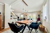 Wohn- und Esszimmer - 4 Zimmer Doppelhaushälfte in Künzing