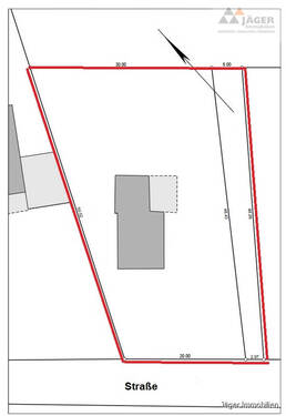 Lageplan - Grundstück in Ganderkesee