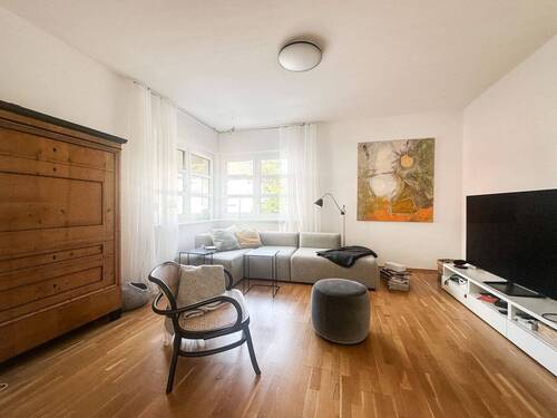 Wohnzimmer - Modern, stilvoll, zeitlos - Doppelhaushälfte im Süden Halberstadts