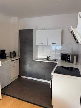 Küche einer Mietwohnung - 