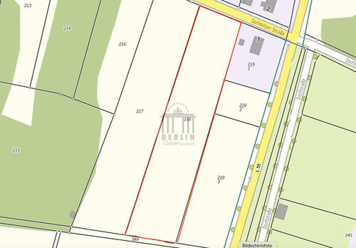 Lageplan - Riesiges Grundstück für Ihren Traum