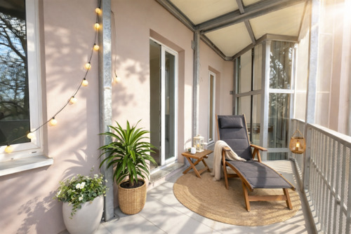 Parkbalkon - Logenplatz am Weinbergspark und Zionskirchplatz - VERMIETET