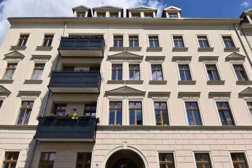 Gebäudeansicht - 4 Zimmer Etagenwohnung in Leipzig