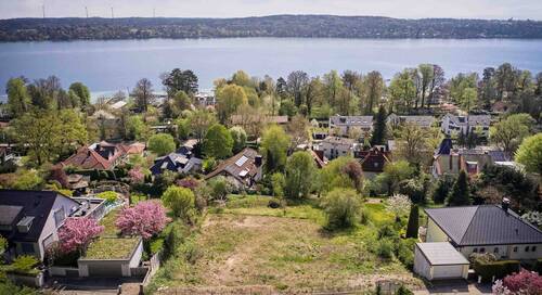 Bild 1 - Phänomenales Grundstück mit Baugenehmigung in Bestlage Starnbergs