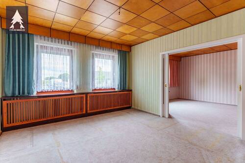 Wohnzimmer EG - Doppelhaushälfte mit 120,00 m&sup2; in Hoym zum Kaufen